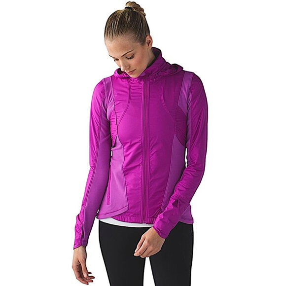 Lululemon Kanto Catch Me Run Jacket in Ultra Violet EUC - Size 4